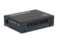 LevelOne GVT-2012 netwerk media converter 1000 Mbit/s Zwart - thumbnail