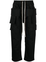 Rick Owens DRKSHDW cropped-leg cargo trousers - Noir