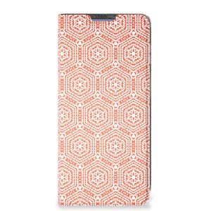 Poco X4 Pro 5G Hoesje met Magneet Pattern Orange