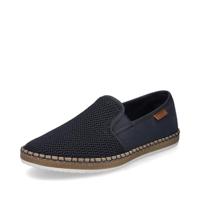 Rieker Heren Slipper B5265, Heren Slip On, blauw 14, 41 EU