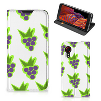 Samsung Galaxy Xcover 5 Flip Style Cover Druiven