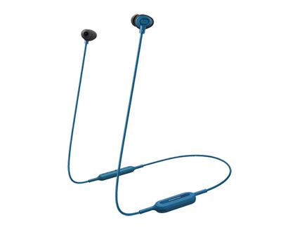 Panasonic RP-NJ310BE-A hoofdtelefoon/headset In-ear Bluetooth Blauw