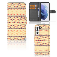 Samsung Galaxy S22 Telefoon Hoesje Aztec Yellow - thumbnail