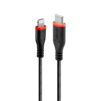 Lindy 31287 Lightning-kabel 2 m Zwart