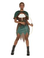 Deluxe Forest Archer Costume Green