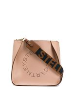 Stella McCartney sac porté épaule Stella Logo - Tons neutres