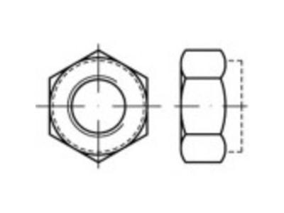 TOOLCRAFT 139790 Borgmoeren M24 DIN 6925 Staal Galvanisch verzinkt 25 stuk(s)