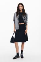 Bedrukte sweatshirt met rits M. Christian Lacroix - BLACK - L - thumbnail