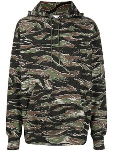 Readymade hoodie à imprimé camouflage - Vert