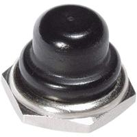 Cap APEM N36216002, zwart, 1 stuk