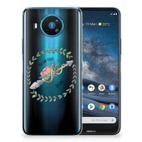 Nokia 8.3 Telefoonhoesje met Naam Boho Dreams - thumbnail