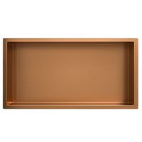 Mueller Bronzo inbouwnis 60x30x7cm geborsteld brons koper - thumbnail