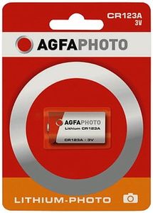 AgfaPhoto CR123 CR123A Fotobatterij Lithium 1300 mAh 3 V 1 stuk(s)