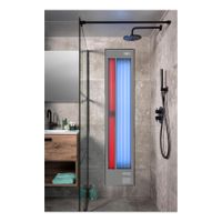 Xenz Feel Good Shower UV en infrarood 185x40x17 cm grijs - thumbnail