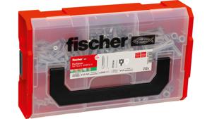 Fischer 567903 schroefanker & muurplug 128 stuk(s) Schroef- & muurplugset