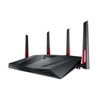 ASUS RT-AC88U draadloze router Dual-band (2.4 GHz / 5 GHz) Gigabit Ethernet Zwart