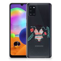 Samsung Galaxy A31 Telefoonhoesje met Naam Boho Summer