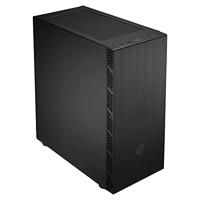 Cooler Master MasterBox MB600L V2 - Geborstelde stalen pc-behuizing met mesh-inlaten aan de zijkant, verbeterde veelzijdige koeling & interne ruimte, geventileerde PSU-afdekking - Stalen paneel