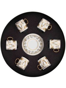 Versace lot de 6 tasses à expresso Virtus Gala - Or