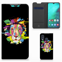 Samsung Galaxy A40 Magnet Case Lion Color