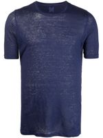 120% Lino t-shirt à effet chiné - Bleu