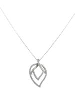 Piaget collier en or blanc serti de diamants pre-owned - Argent - thumbnail