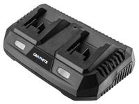 GRAPHITE Dubbele oplader voor Energy+ batterijen