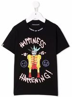 Vision Of Super Kids t-shirt 'Happiness Is Happening!' - Noir