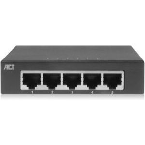 ACT 5-Poorts Gigabit Ethernet Netwerkswitch