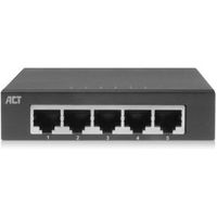 ACT 5-Poorts Gigabit Ethernet Netwerkswitch