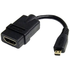 Lenovo 4Z10F04125 HDMI Adapter [1x HDMI-bus - 1x HDMI-stekker D micro] Zwart