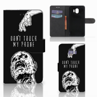 Portemonnee Hoesje Samsung Galaxy J4 2018 Zombie