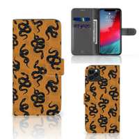 Telefoonhoesje met Pasjes voor Apple iPhone 11 Pro Max Snakes - thumbnail