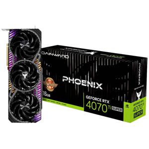 Gainward Nvidia GeForce RTX 4070 Ti Super Videokaart Phoenix GS 16 GB GDDR6X-RAM PCIe x16 DisplayPort, HDMI NVIDIA G-Sync , RGB-verlichting