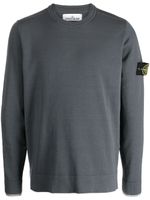 Stone Island sweat à motif Compass - Gris