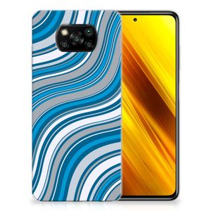 Xiaomi Poco X3 | Poco X3 Pro TPU bumper Waves Blue