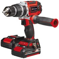 Einhell TP-CD 18/60 Li-i BL Kit Accu Klopboor-/Schroefmachine | 18V | 60 Nm | 2 x 2.0 Ah accu + lader + 39-delige bitset | In koffer - 4514206 - thumbnail