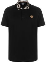 Versace polo Greca - Noir - thumbnail