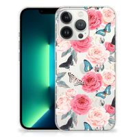 iPhone 13 Pro Max TPU Case Butterfly Roses