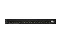 CISCO SG550XG-24T Stackable Managed Switch, 24x 10Gigabit 10GBase-T, 2x 10Gigabit SFP+ (combo met 10GBase-T), 1xGigabit management