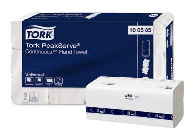 TORK 100585 PeakServe® Papieren handdoeken Wit 4920 stuk(s)