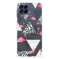 Samsung Galaxy M53 Case Anti-shock Flamingo Triangle - thumbnail