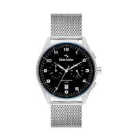 Mats Meier Mont Vélan Chrono horloge MM10003 zilver