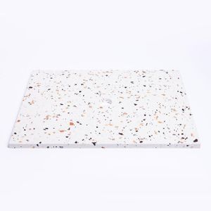 Adema Tops Topblad - 60.5x1.8x46cm - 1 afvoer - zonder kraangaten - Terrazzo SW915227