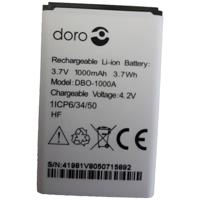 Doro 8239 mobiele telefoon onderdeel Batterij/Accu Wit - thumbnail