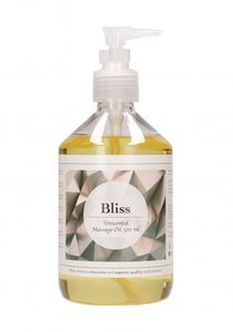 Bliss - Unscented Massage Oil - 500 ml