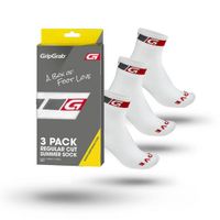 GripGrab Classic fietssokken 3-pack wit M - thumbnail