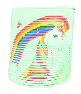 Toi Toys trapveer eenhoorn 6 cm groen