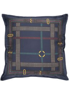 Ralph Lauren Home coussin Ledbury à motif graphique - Bleu