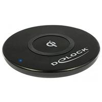 DeLock Mobile Qi Draadloze Snellaadstation Telefoon Oplader 7,5 + 10 W Zwart